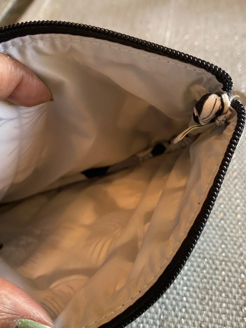 Vera Bradley quilted zip